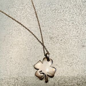 Chanel lucky clover necklace